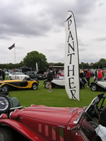 Bromley  Pageant of Motoring Sunday June 10th 2012 - The flag (Photo by: Geoff)